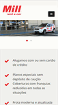 Mobile Screenshot of millrentacar.com.br